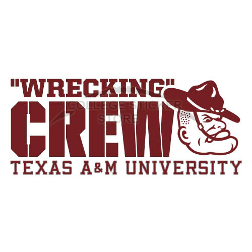 Homemade Texas A M Aggies Iron-on Transfers (Wall Stickers)NO.6484